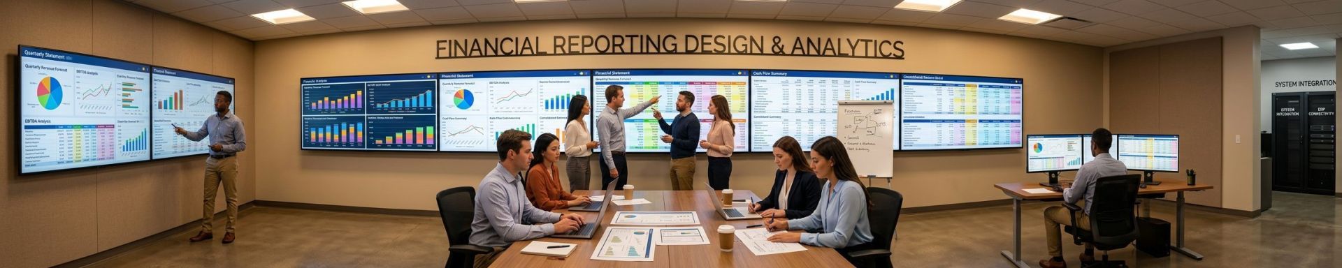 An image of three men discussing how to enhance profitability while standing in a CNC shop